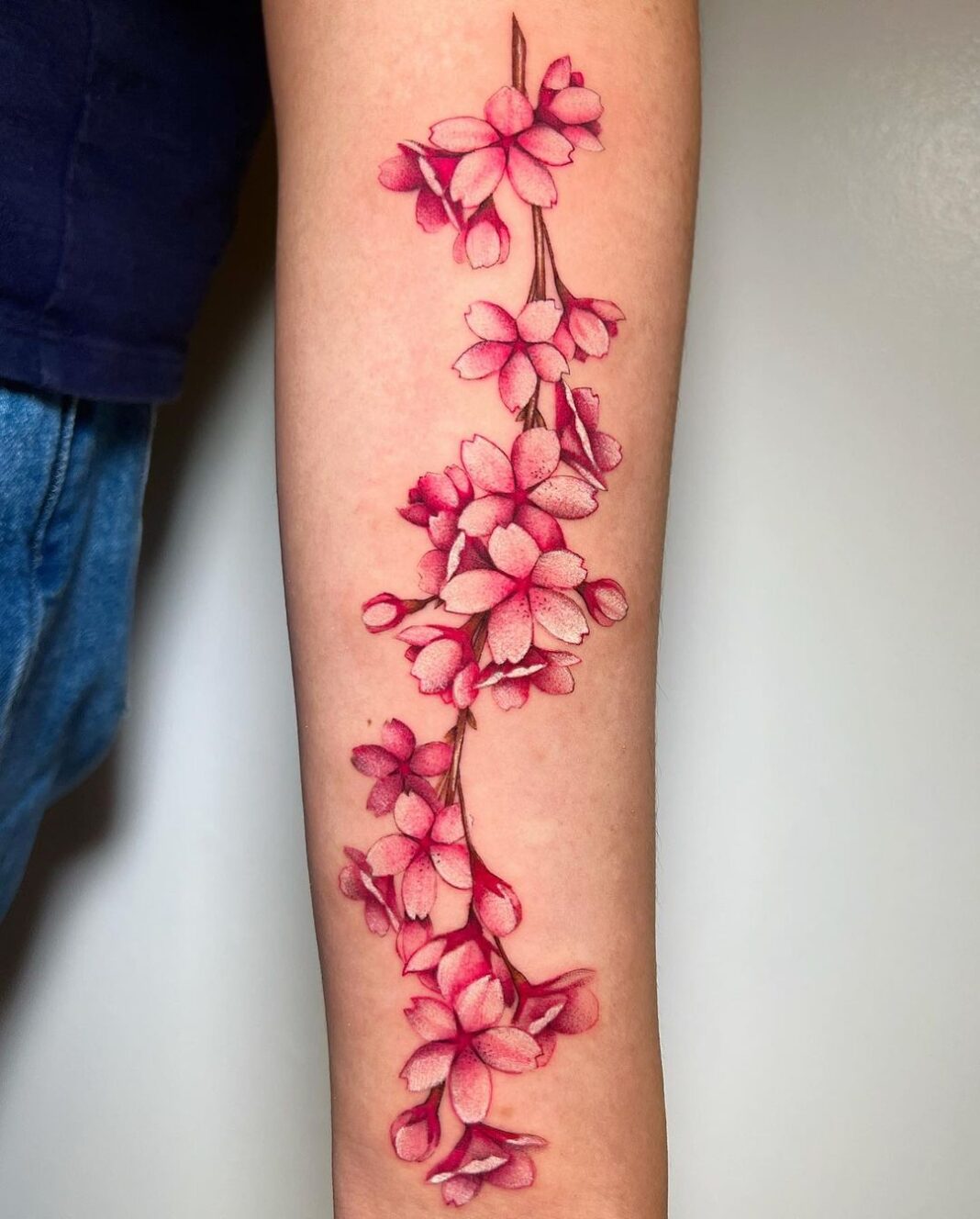 Cherry Blossom Tattoos For The Fragile Beauty Of Nature