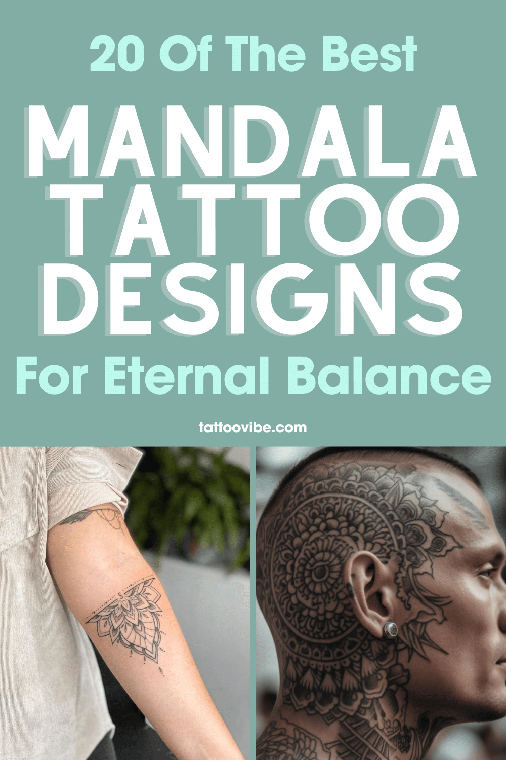 20 der besten Mandala-Tattoo-Designs für ewiges Gleichgewicht