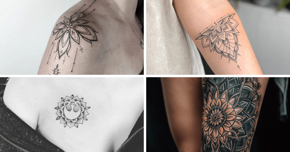 20 dei migliori disegni di tatuaggi mandala per un equilibrio eterno