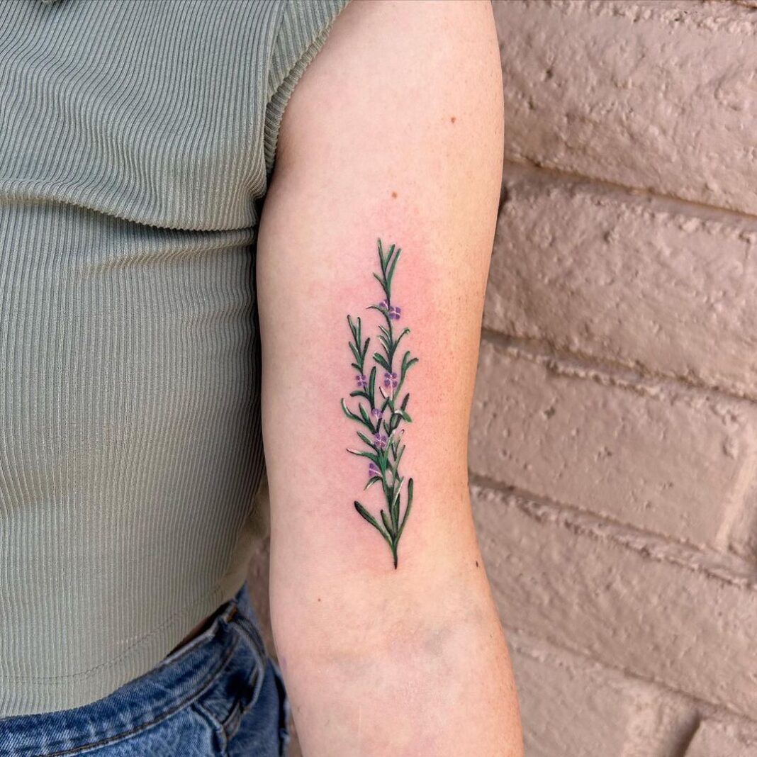 20 Rosemary Tattoos You Can Ink On Your Skin Forever