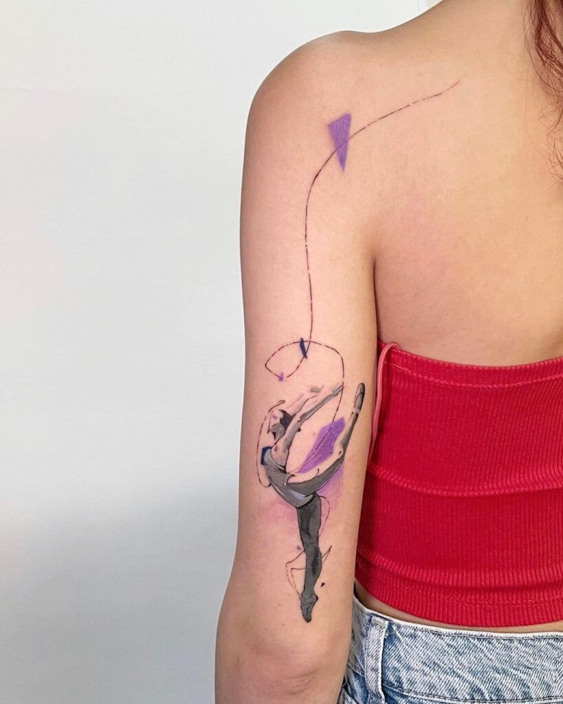 25 dekadente Tanz-Tattoo-Designs, die wahrhaftige Kunstwerke sind