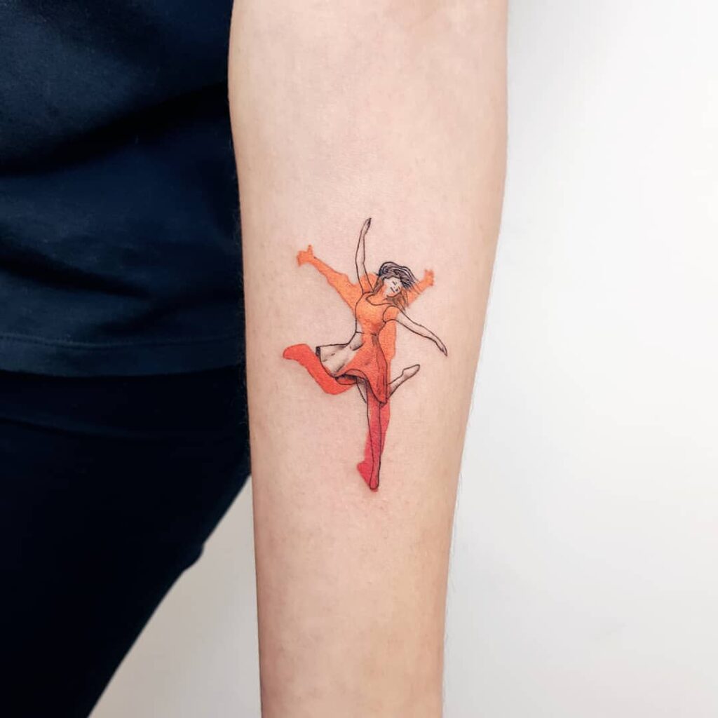 25 tatouages de danse décadents qui sont de véritables œuvres d'art