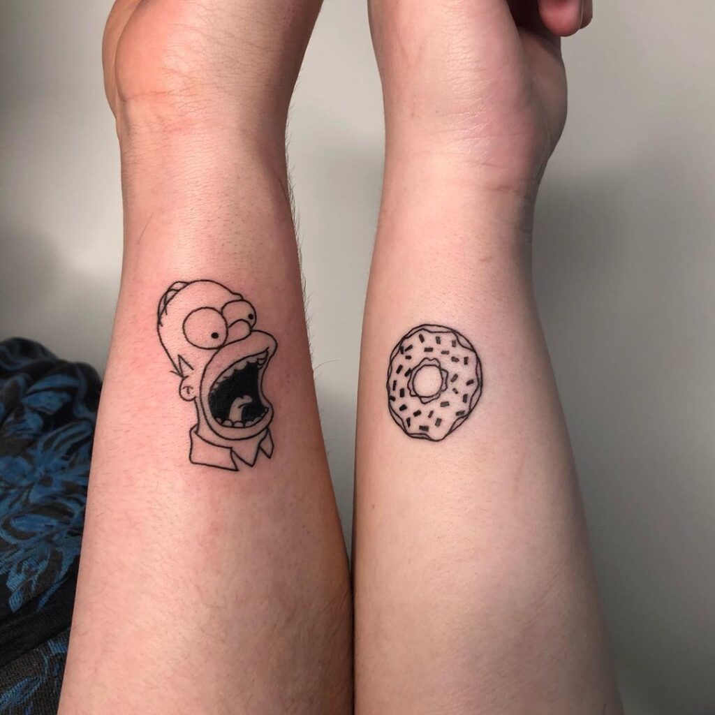 25 Donut Tattoo Ideas For The Cutest Ink Ever