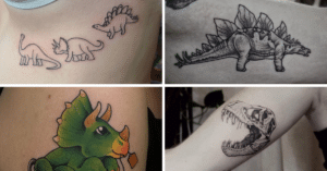 26 Creative Dinosaur Tattoos For The Lovers Of The Unusual