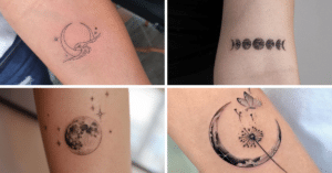 27 Moon Tattoo Ideas To Represent The Magic Within You