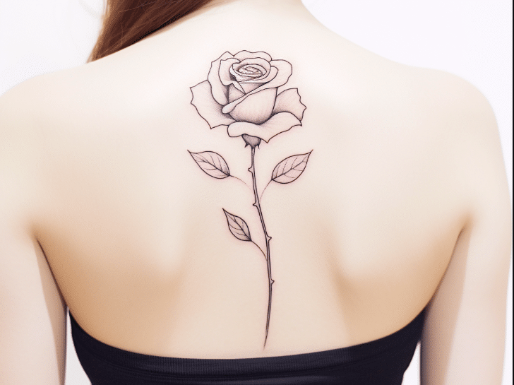 29 Desenhos tradicionais de tatuagens de rosas para uma expressão pessoal intemporal