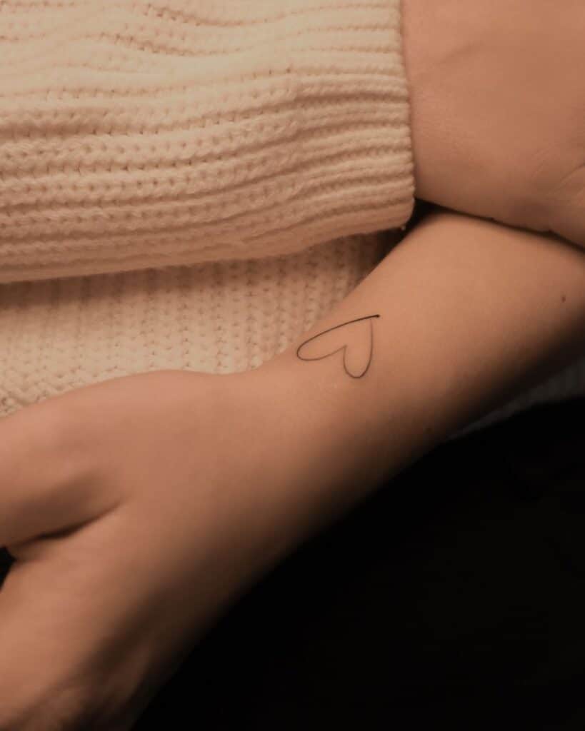 From Simple To Statement, 24 Heart Tattoos For Any Aesthetic