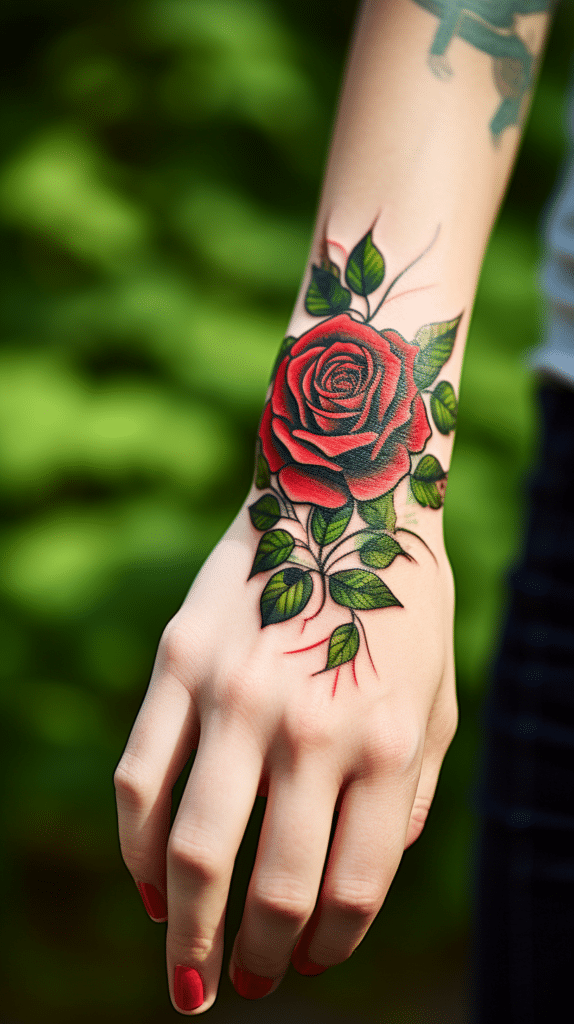 29 Traditional Rose Tattoo Designs for Timeless Personal Expression