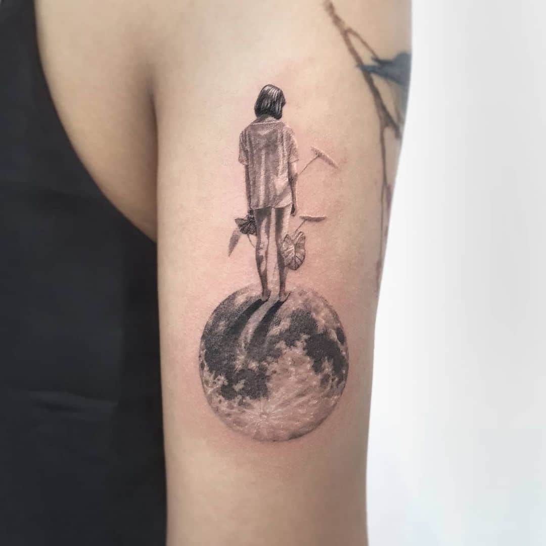 27 Moon Tattoo Ideas To Represent The Magic Within You