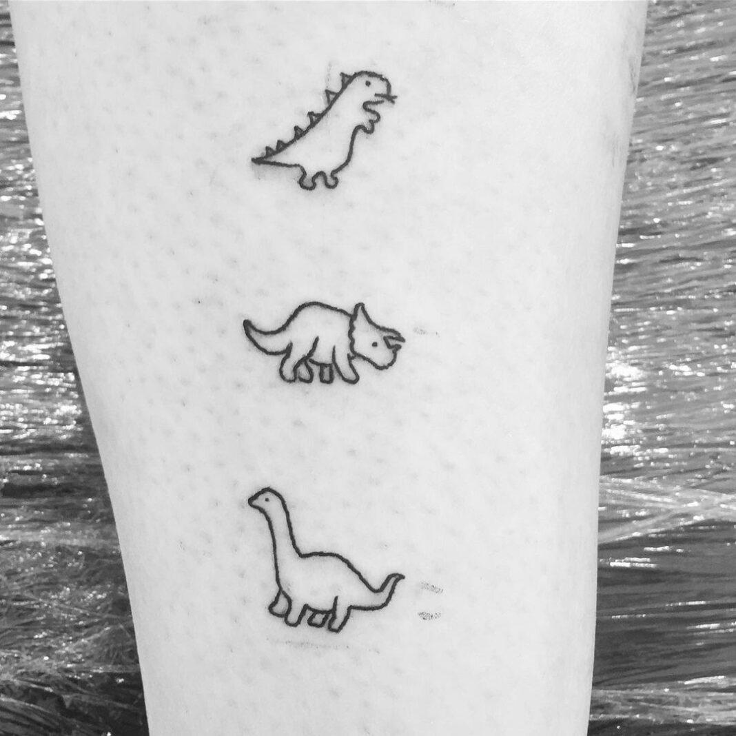 26 Creative Dinosaur Tattoos For The Lovers Of The Unusual