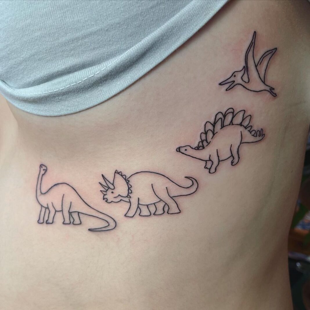 26 Creative Dinosaur Tattoos For The Lovers Of The Unusual 26-creative-dinosaur-tattoos-for-the-lovers-of-the-unusual