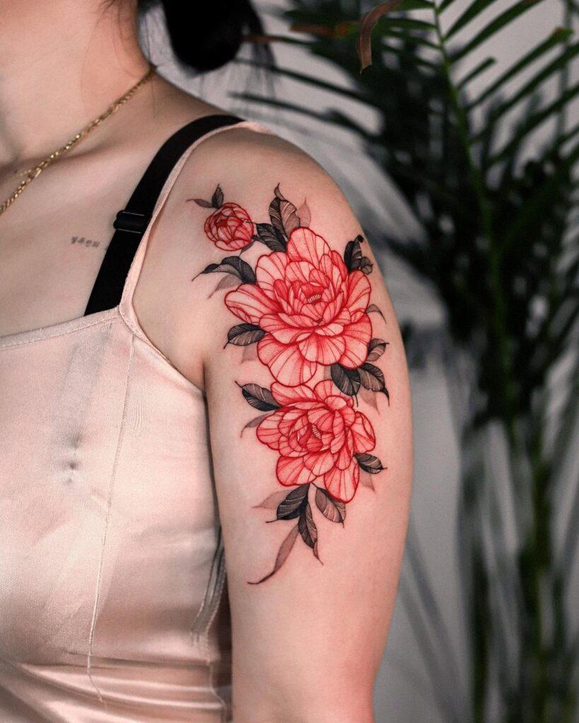 24 Schulter-Tattoo-Ideen für die Tapferen und Mächtigen