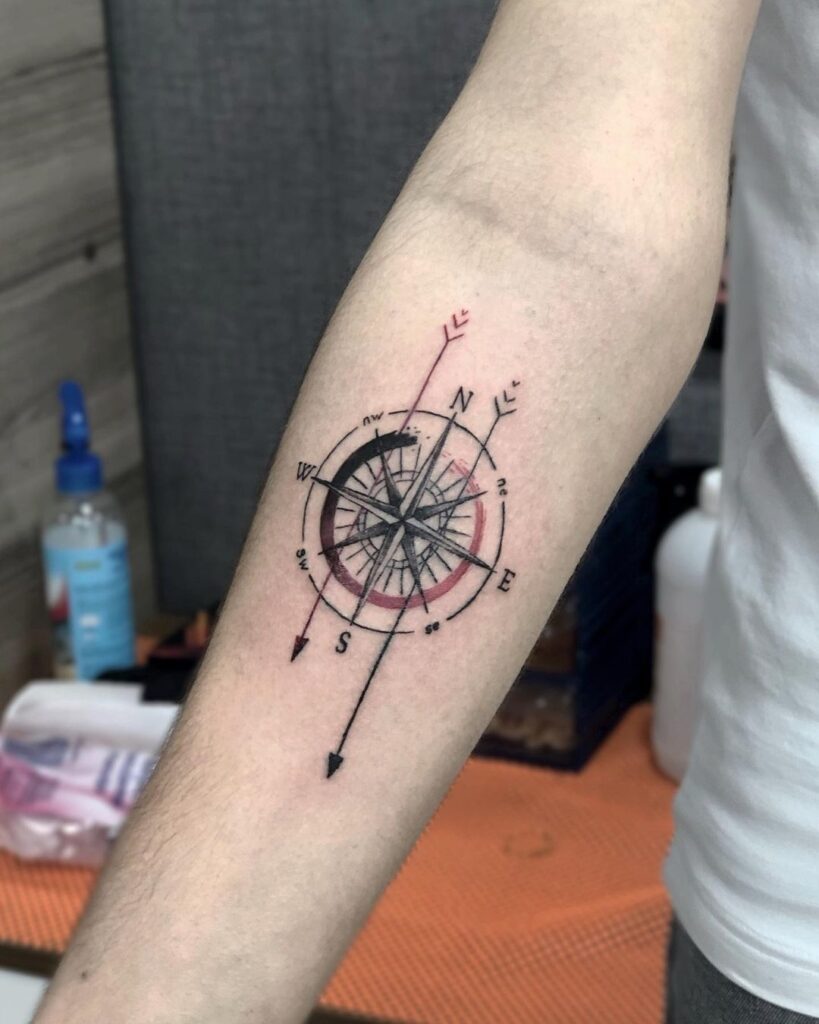 26 Compass Tattoo Ideas For The Traveler Within You