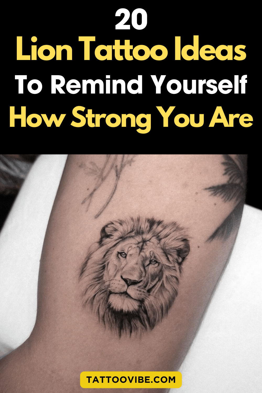 20 Lion Tattoo Ideas To Remind Yourself How Strong You Are