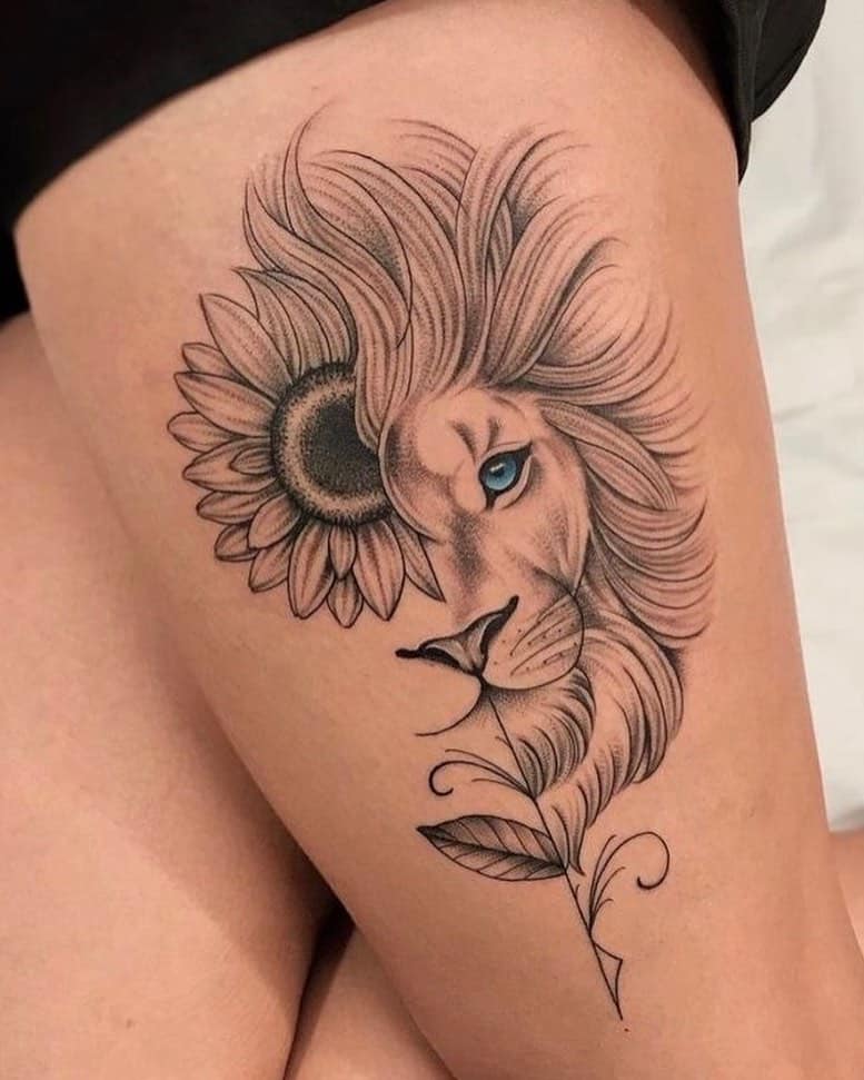 20 Lion Tattoo Ideas To Remind Yourself How Strong You Are