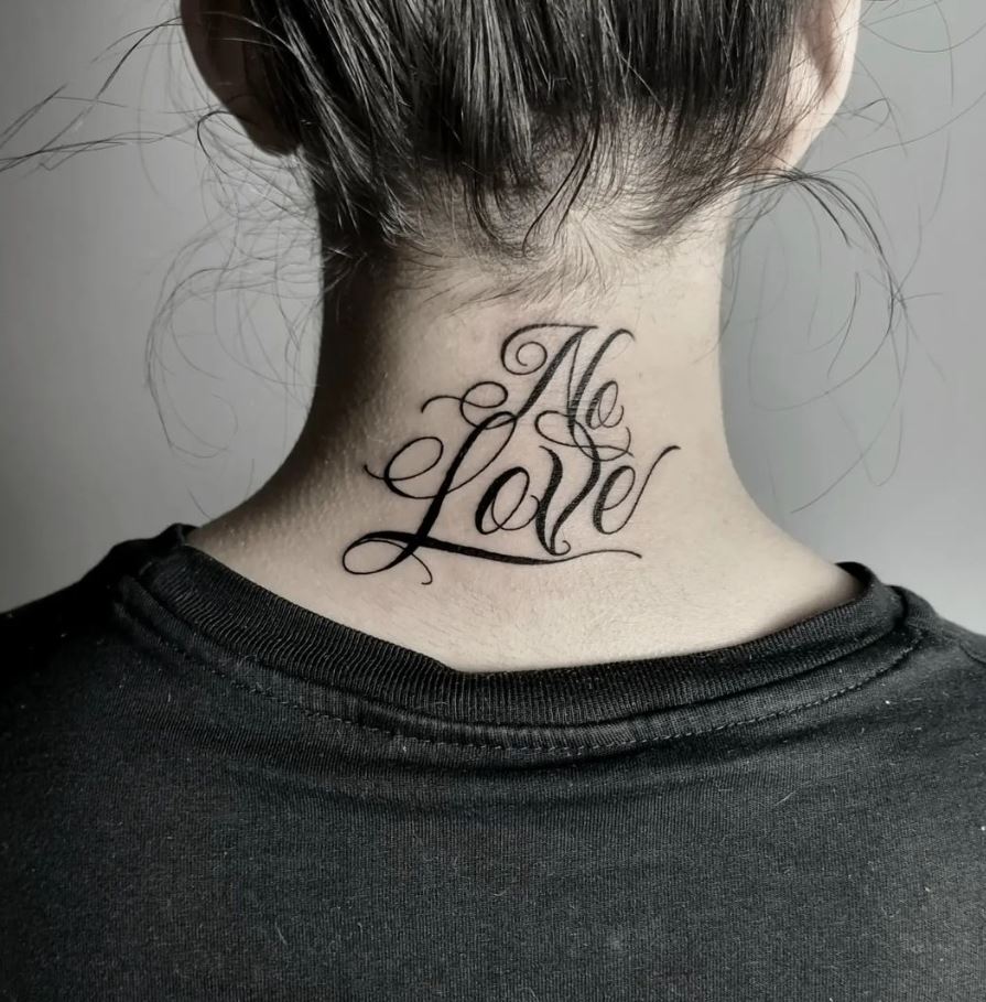 20 Keine Liebe Tattoo-Ideen, um alle Herzbrüche zu markieren
