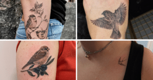 20 Sparrow Tattoos You'll Want To Add To Your Ink Collection