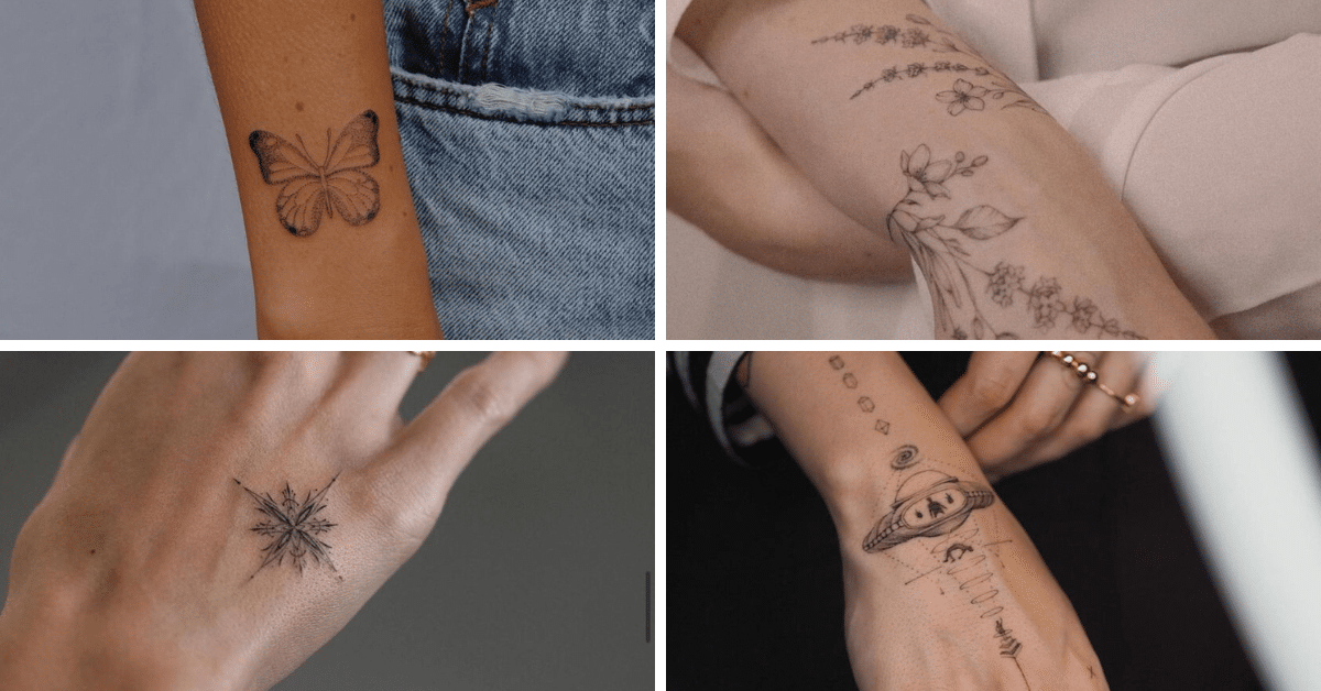 21 tatuaggi a mano per donne, delicati e divertenti, per ogni tipo di estetica