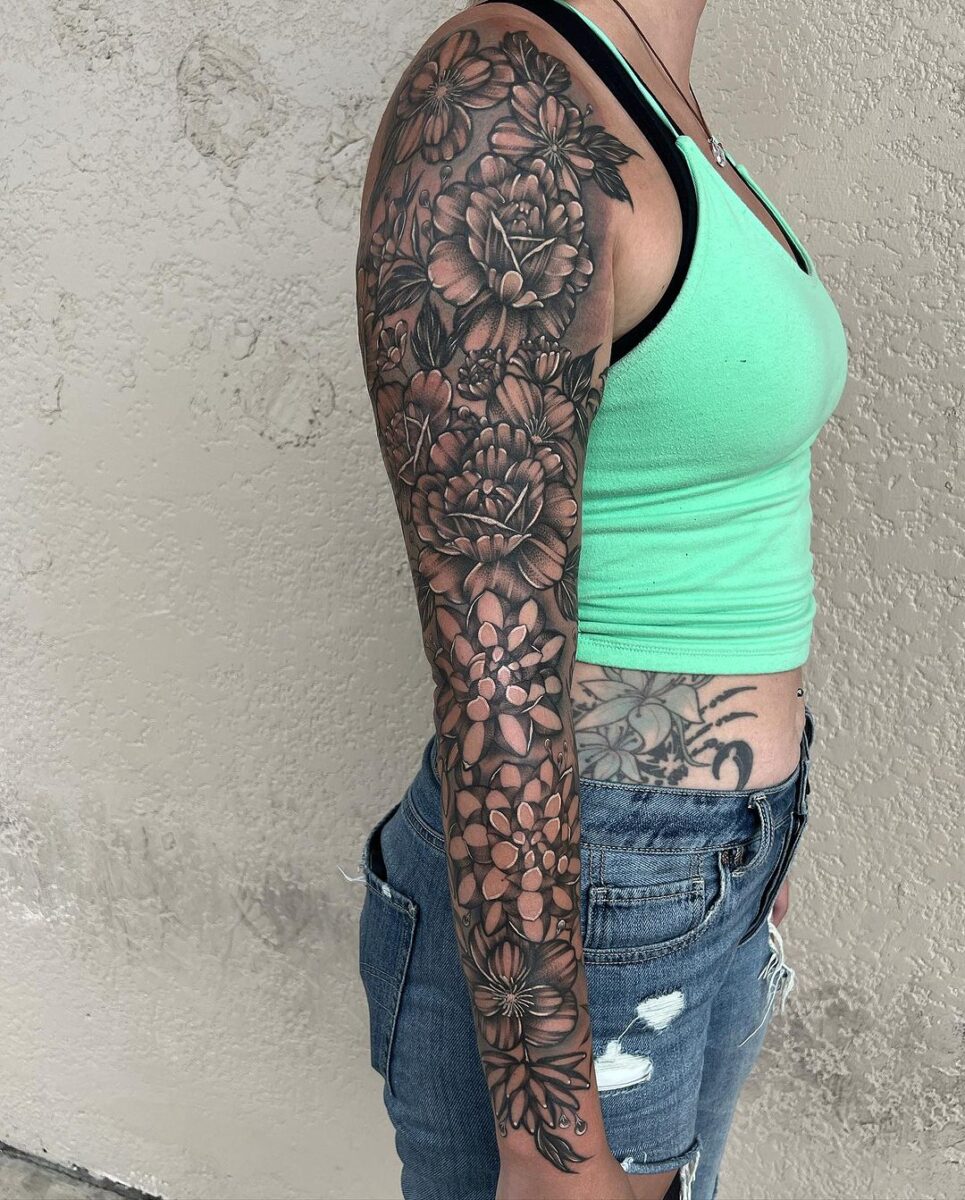 21 Tattoo Sleeves For Women From Feminine To Edgy