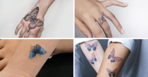 22 Butterfly Hand Tattoos That'll Give You Endless "Ink-spo"