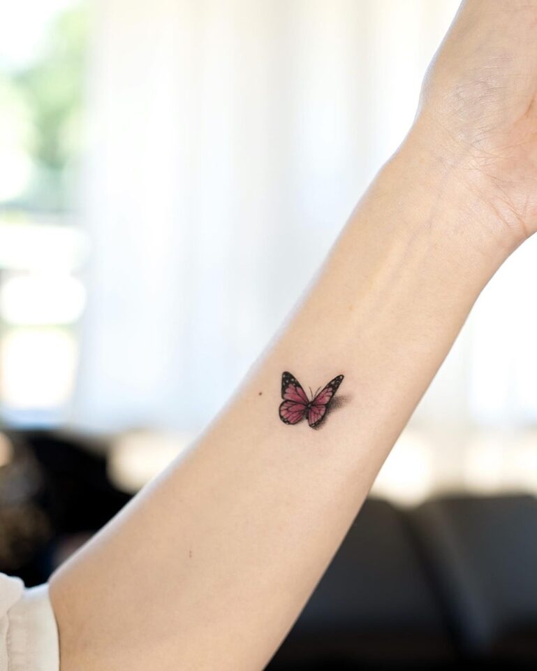 22 Butterfly Hand Tattoos That'll Give You Endless 