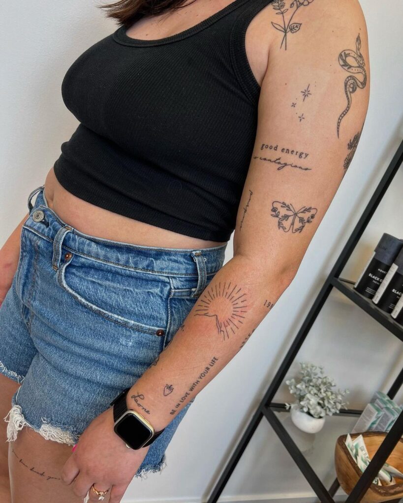 22 Patchwork-Tattoos, die Körperkunst auf die nächste Stufe bringen