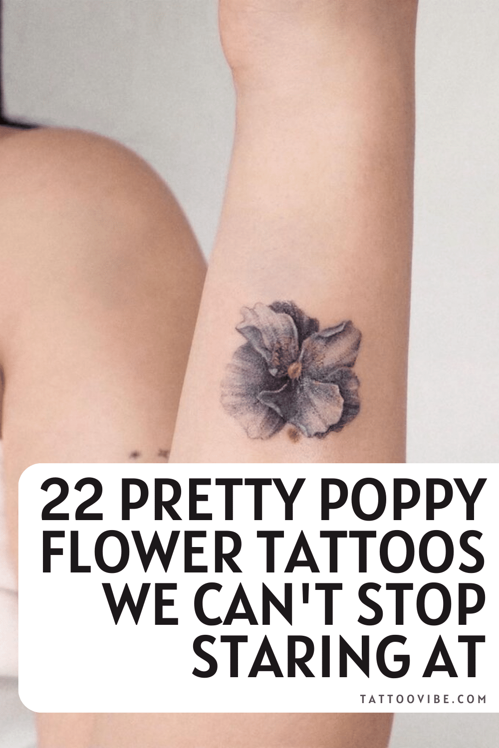 22 jolis tatouages de fleurs de coquelicot qu'on ne peut s'empêcher de regarder