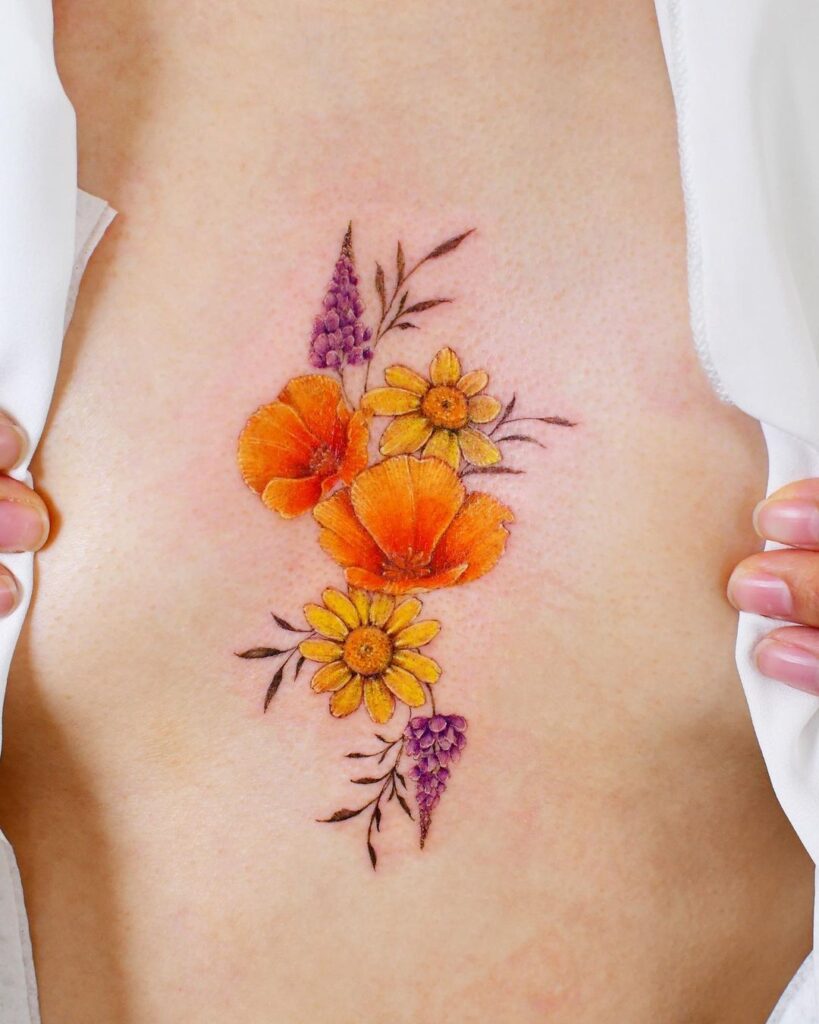 22 Pretty Poppy Flower Tattoos We Can't Stop Staring At