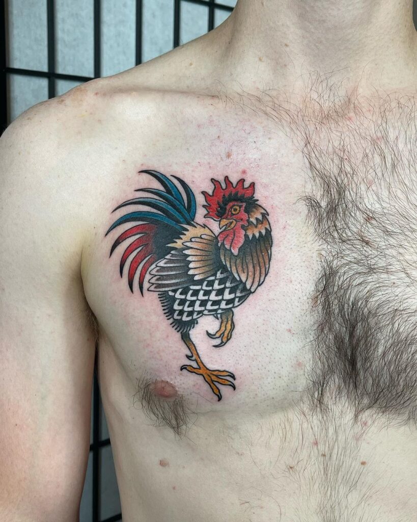 22 Revolutionary Rooster Tattoos You Won't Regret Getting