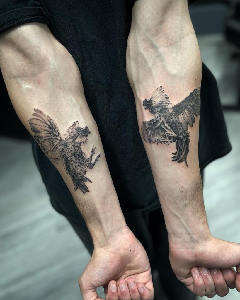 22 Revolutionäre Hahn-Tattoos, die Sie nicht bereuen werden