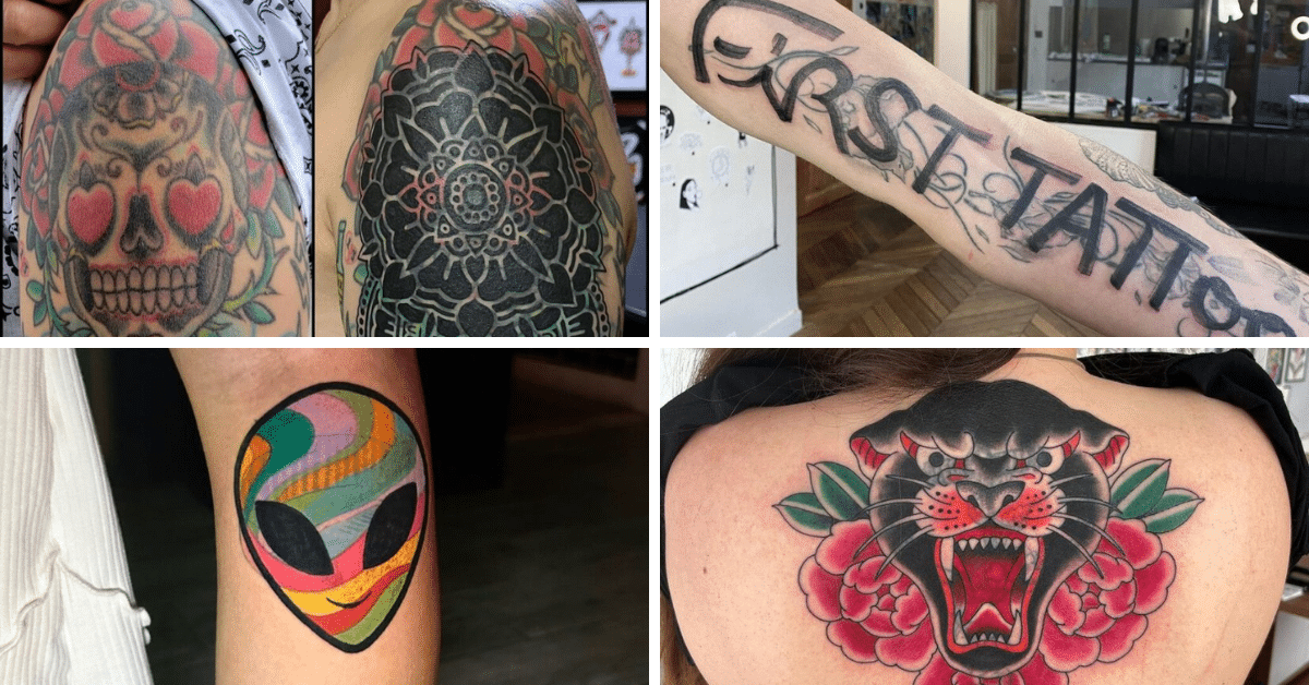 23 ideas de tatuajes explosivos para un encubrimiento único