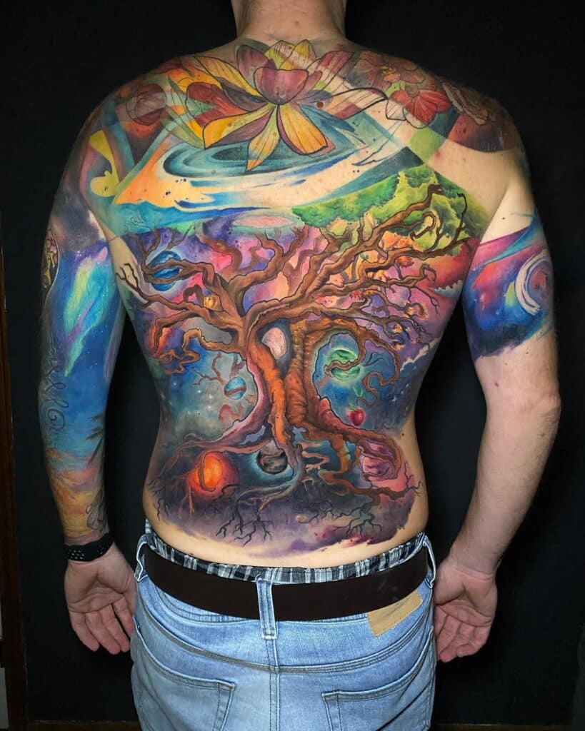 23 Full-Back Tattoo Ideas: Pieces Of Art On Your Skin