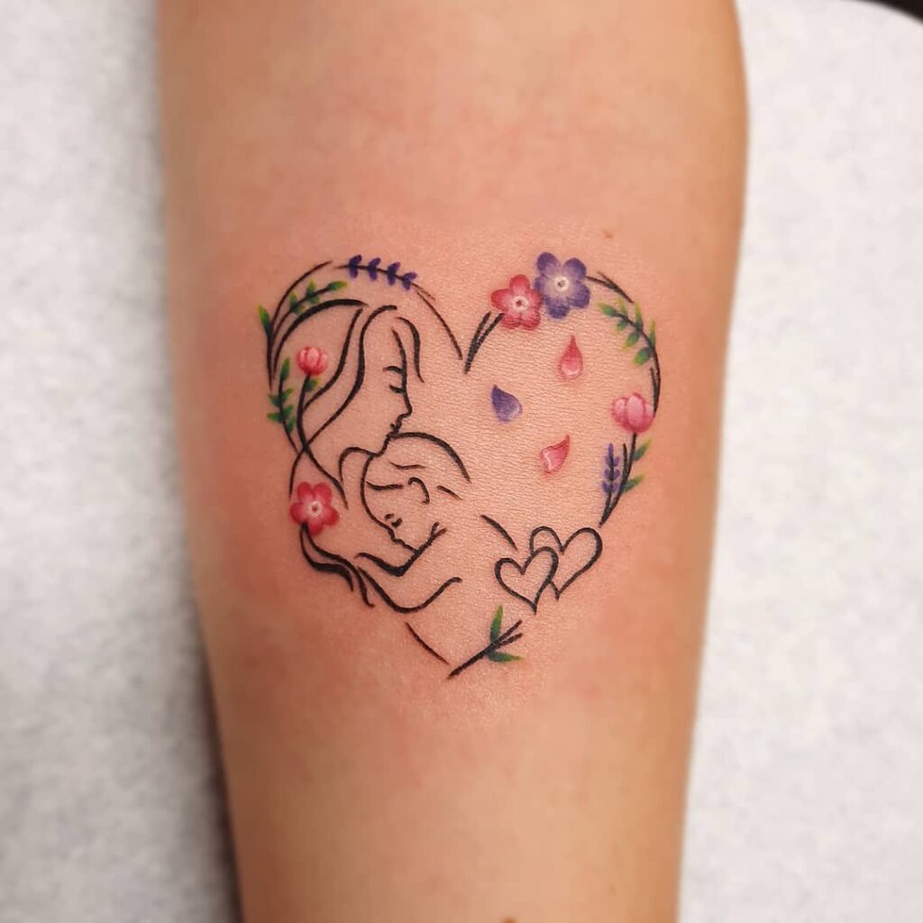 24 Tatuaggi commemorativi per bambini: Modi emotivi per segnare la perdita