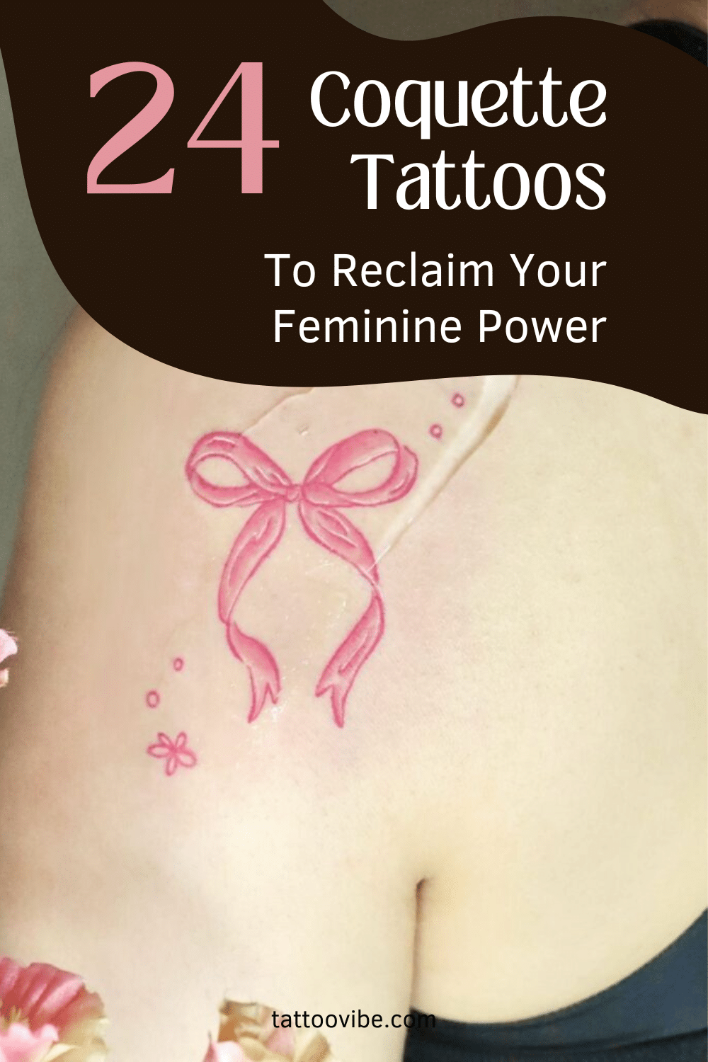 24 tatuajes de coquetas para recuperar tu poder femenino