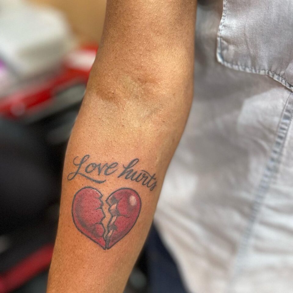 25 Heartbreak Tattoo Ideas To Share Your Feelings