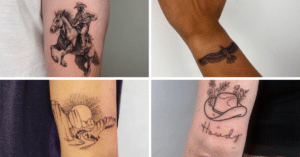 From Cowboy Boots To Bulls, 22 Western Tattoos For Everyone