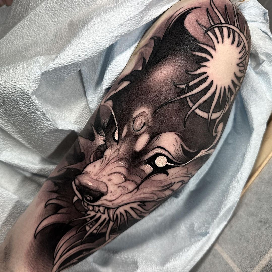 23 Wolf Tattoos For Men And Their Strong Devotion