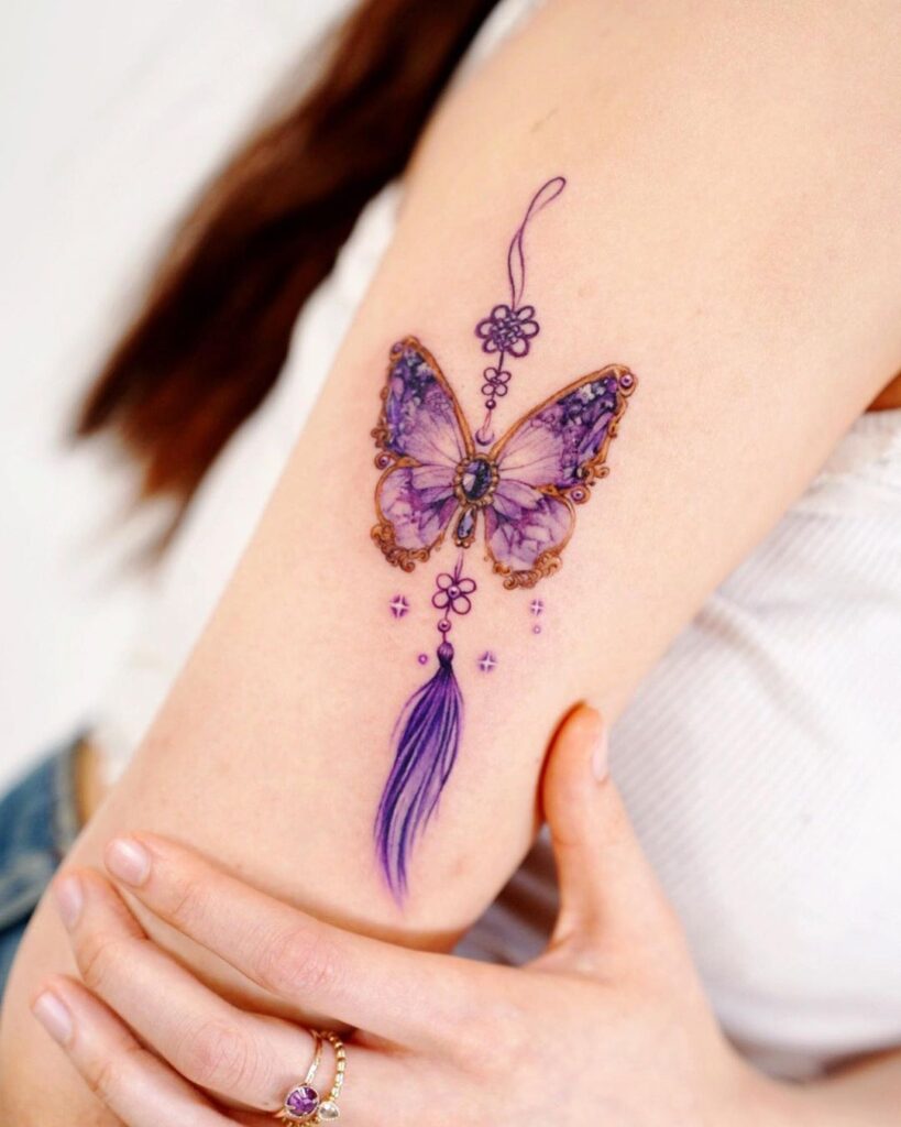 26 Schmetterlings-Tattoo-Designs zur Inspiration für Ihre Wiedergeburt