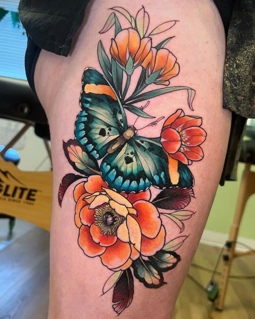 26 desenhos de tatuagens de borboletas para inspirar o seu renascimento