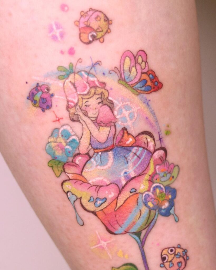 Enchanted Tattoo: 24 Ideas Inspired By Fairytales