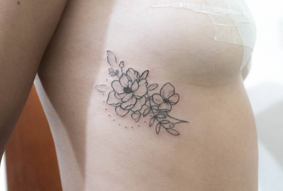 23 Under Breast Tattoo Ideas For The Bravest Women