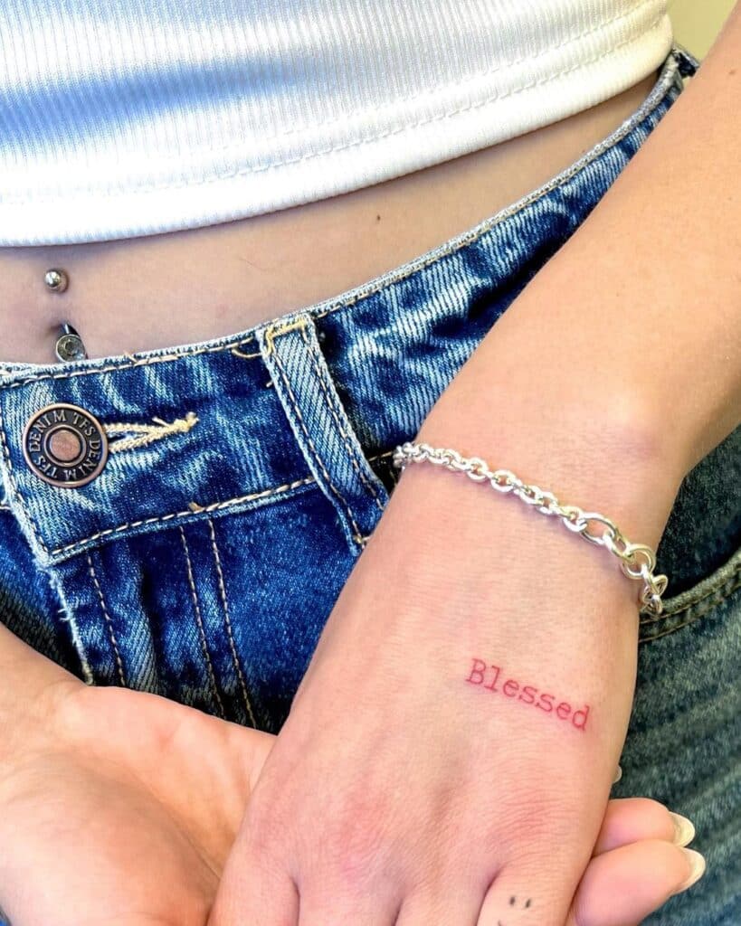 23 Blessed Tattoo Ideas To Keep You Going During Hard Times