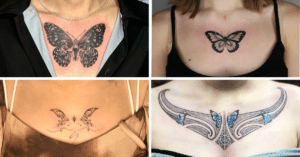 20 Butterfly Tattoo Ideas That Will Stand Out On Your Chest