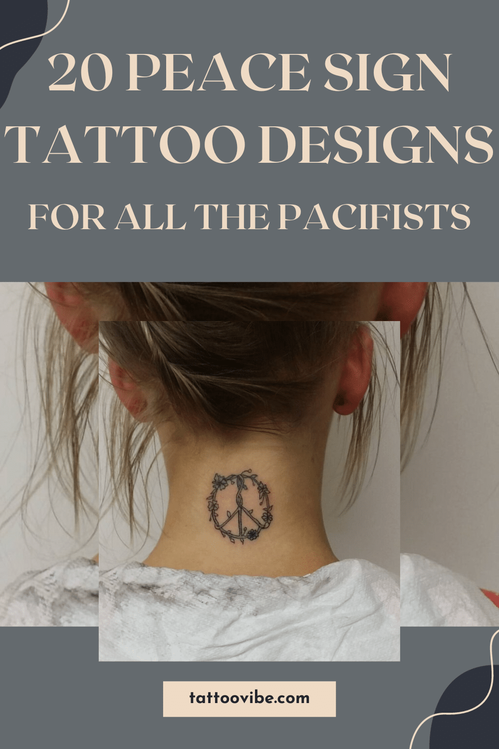 20 Tatouages en signe de paix pour tous les pacifistes