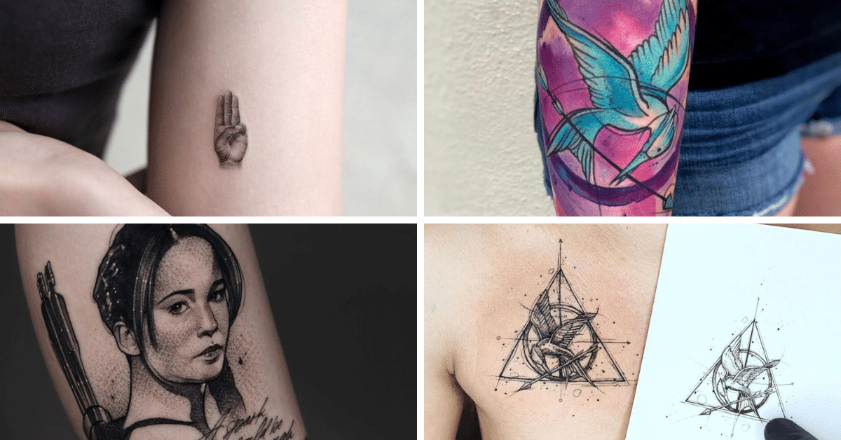 22 Ideias Incríveis de Tatuagens dos Jogos Vorazes para Fãs