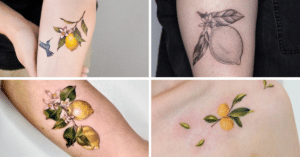 22 Lemon Tattoo Designs To Help You Squeeze The Day