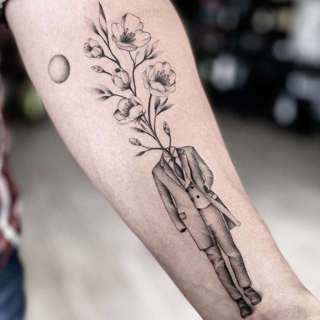 22 Seriously Appealing Apple Tree Tattoos For Your Next Ink