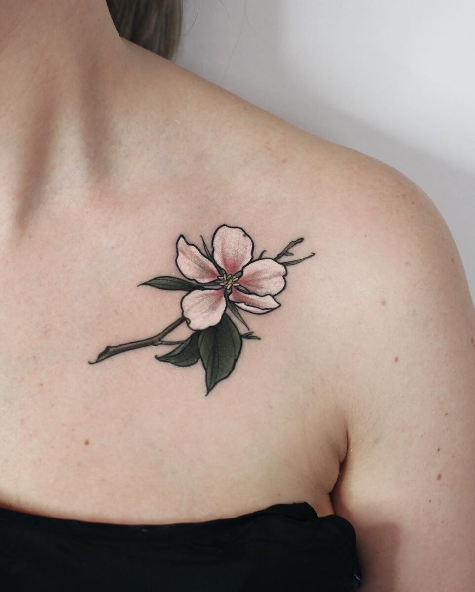 22 Seriously Appealing Apple Tree Tattoos For Your Next Ink