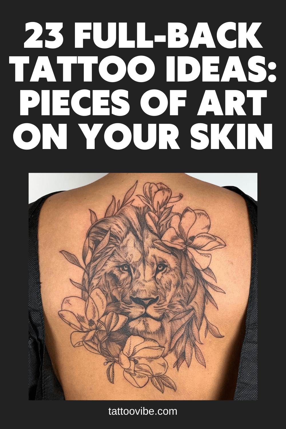 23 Ideen für Ganzrücken-Tattoos: Kunstwerke auf deiner Haut