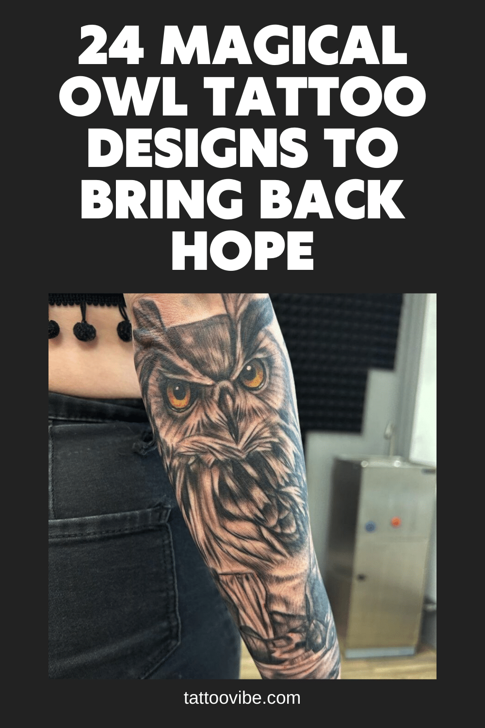 24 desenhos mágicos de tatuagem de coruja para trazer de volta a esperança